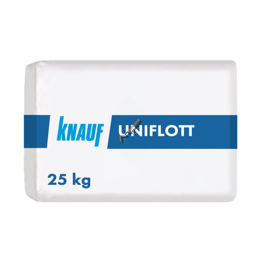 Шпаклівка для швів Knauf Uniflott (Кнауф Уніфлот) (25 кг) - ціна, відгуки, характеристики на будбазі у Києві та Харкові