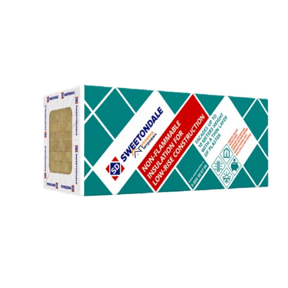 Утеплитель Sweetondale (Технониколь) Технофас Коттедж (50 мм) - цена, отзывы, характеристики на стройбазе в Киеве и Харькове