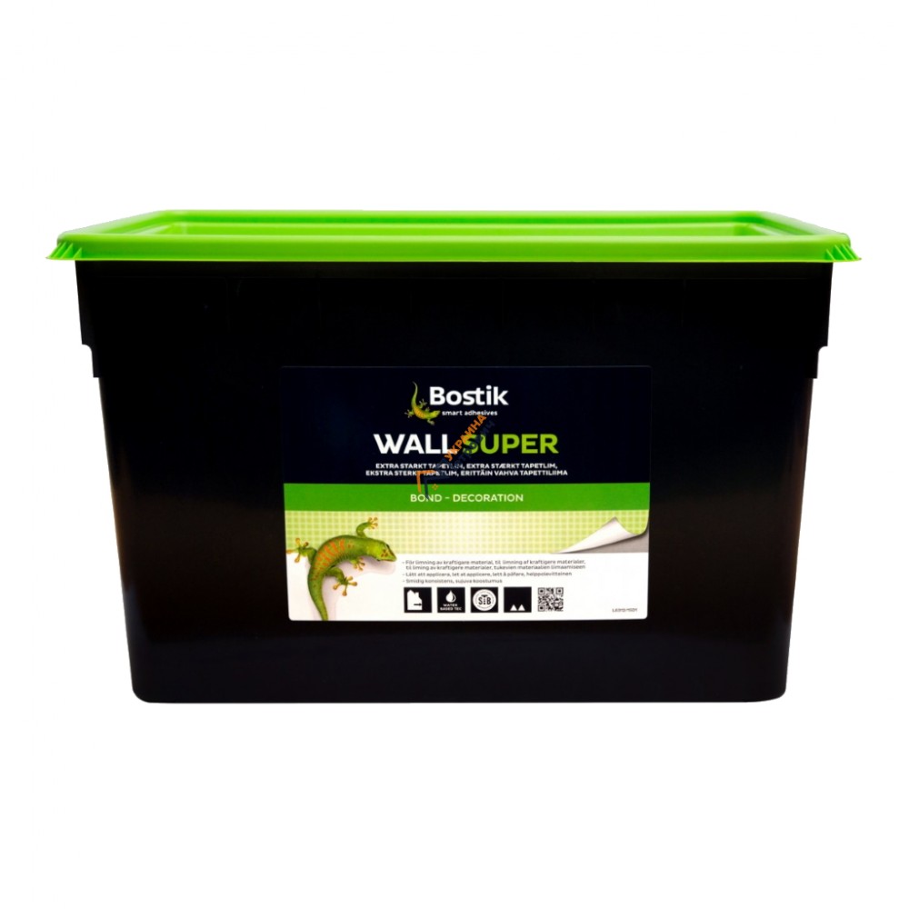 Клей для обоев Bostik Wall Super (15 кг) - цена, отзывы, характеристики на стройбазе в Киеве и Харькове