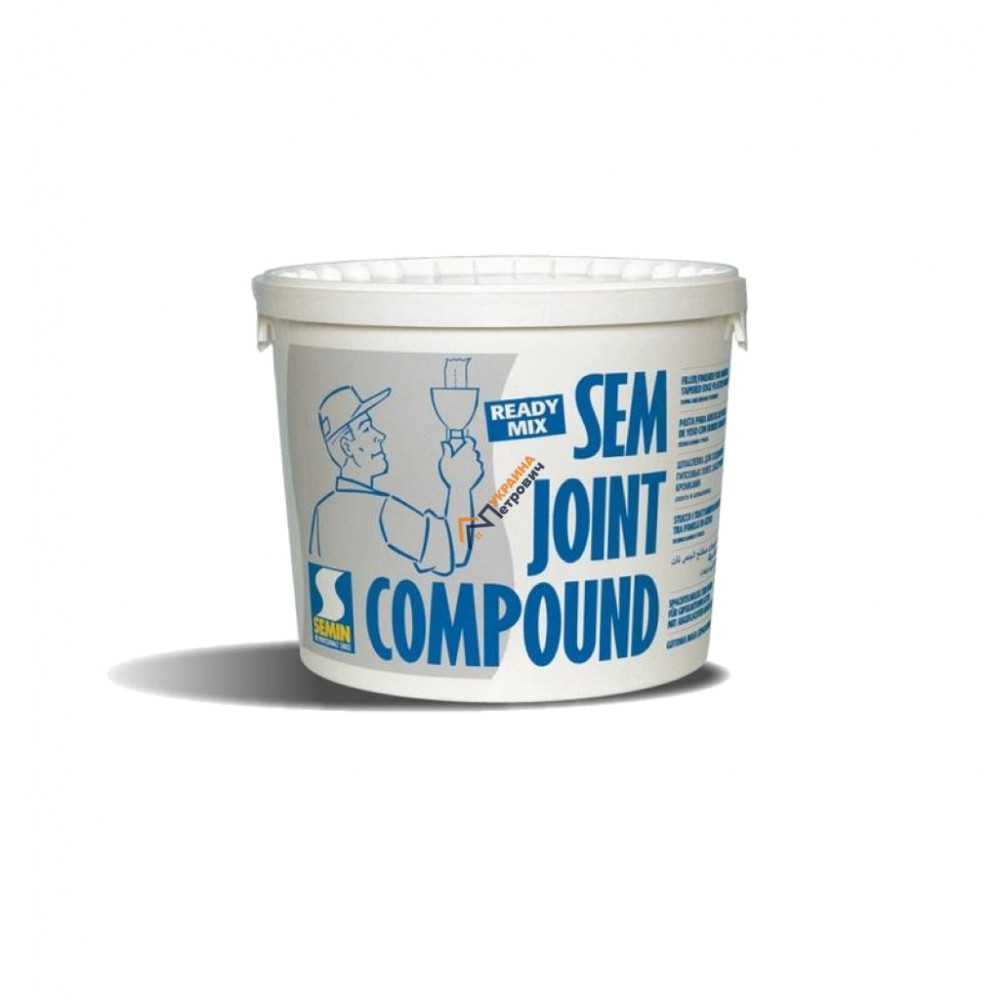 Шпаклівка Semin Sem-Joint Compоund (25 кг) - ціна, відгуки, характеристики на будбазі у Києві та Харкові