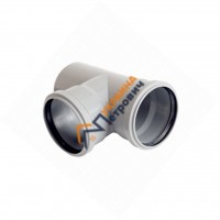 Тройник Инсталпласт/СВК для внутренней канализации (110 мм)