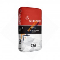Термостійка суміш для кладки камінів і печей Scanmix Fire 750 (20 кг)