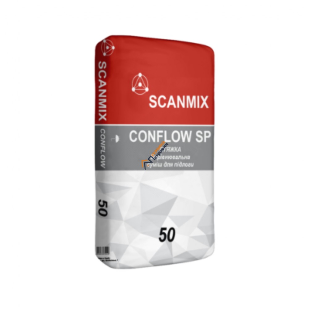 Стяжка для пола Scanmix Conflow SP 50 (25 кг) - цена, отзывы, характеристики на стройбазе в Киеве и Харькове