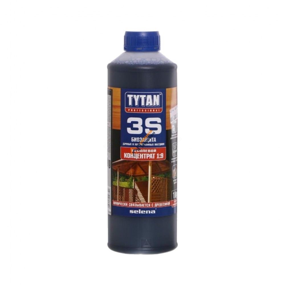 Антисептик для древесины Tytan 3S (1 л) - цена, отзывы, характеристики на стройбазе в Киеве и Харькове