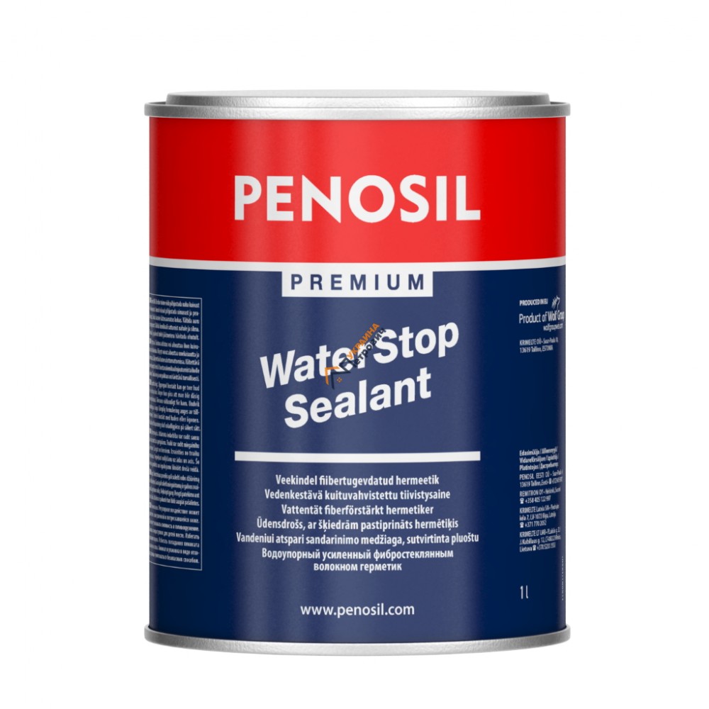 Водотривкий герметик Penosil Premium WaterStop Sealant (1 л) - ціна, відгуки, характеристики на будбазі у Києві та Харкові