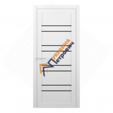 Міжкімнатні двері Альберо Дублін Вініл Білий BLK