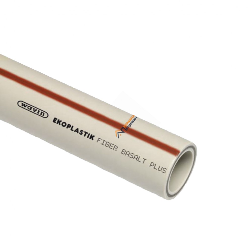 Поліпропіленова труба Wavin Ekoplastik Fiber Basalt Plus - ціна, відгуки, характеристики на будбазі у Києві та Харкові