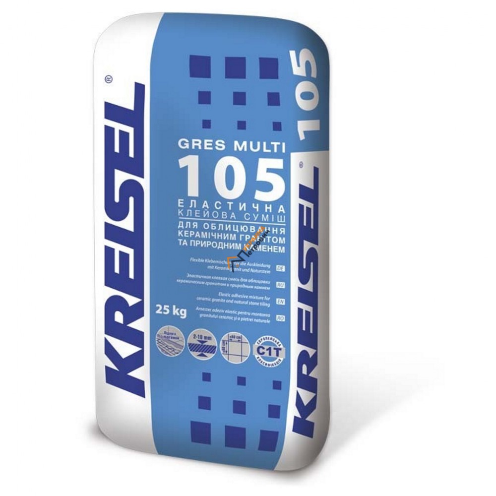 Клей для плитки Kreisel 105 (25 кг) - цена, отзывы, характеристики на стройбазе в Киеве и Харькове
