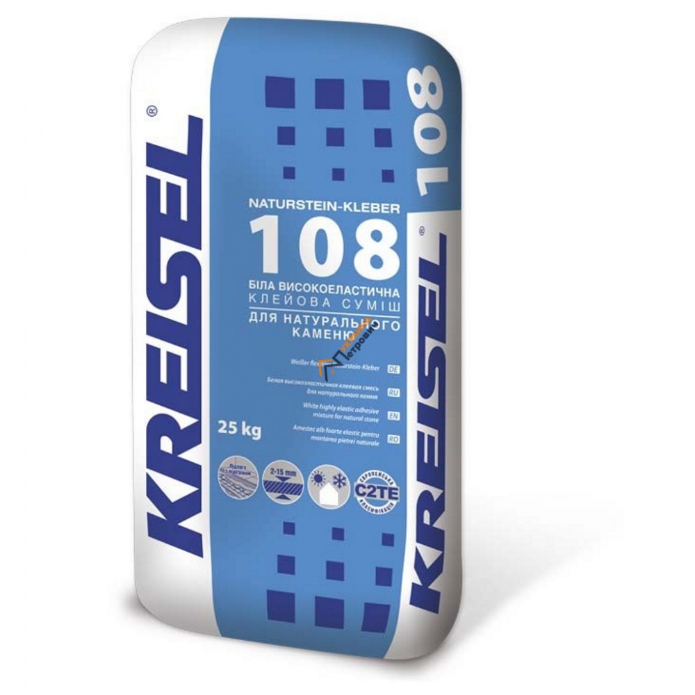 Клей для плитки Kreisel 108 (25 кг) - цена, отзывы, характеристики на стройбазе в Киеве и Харькове