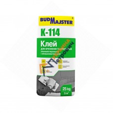 Купить Клей для крепления и армирования BudMajster K-114 (25 кг) Клей для крепления и армирования BudMajster K-114 (25 кг)