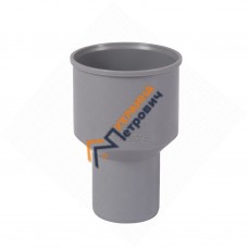 Перехід на чавун (тапер каналізаційний) для внутрішньої каналізації Ostendorf (50*72 мм)