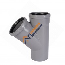 Трійник для внутрішньої каналізації Ostendorf (110 мм)