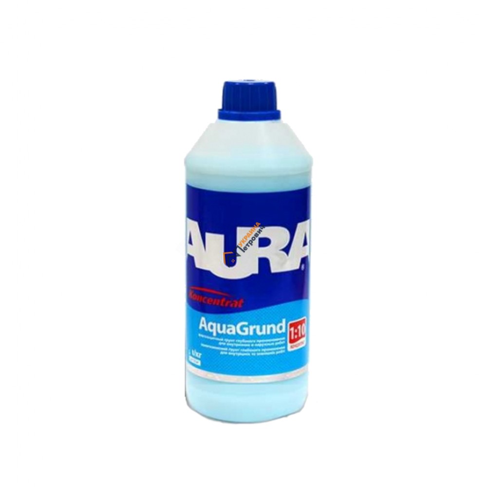 Грунт-концентрат Aura AquaGrund (0,5 л) - цена, отзывы, характеристики на стройбазе в Киеве и Харькове