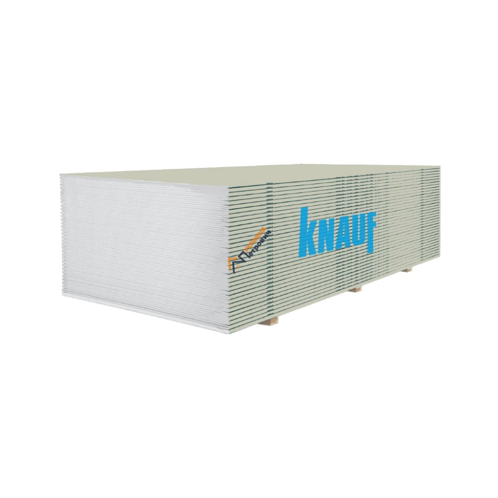 Гипсокартон потолочный Knauf (9,5/2500/1200) - цена, отзывы, характеристики на стройбазе в Киеве и Харькове
