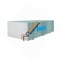 Гипсокартон стеновой влагостойкий Knauf (12,5/3000/1200)