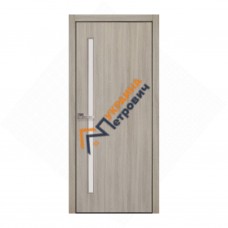 Дверное полотно Новый стиль Квадра Глория Ясень Патина