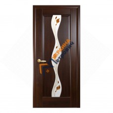 Дверне полотно Новий стиль Маестра Хвиля Каштан + Р1