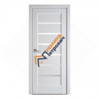 Дверное полотно Новый стиль Ностра Линнея Белый Матовый