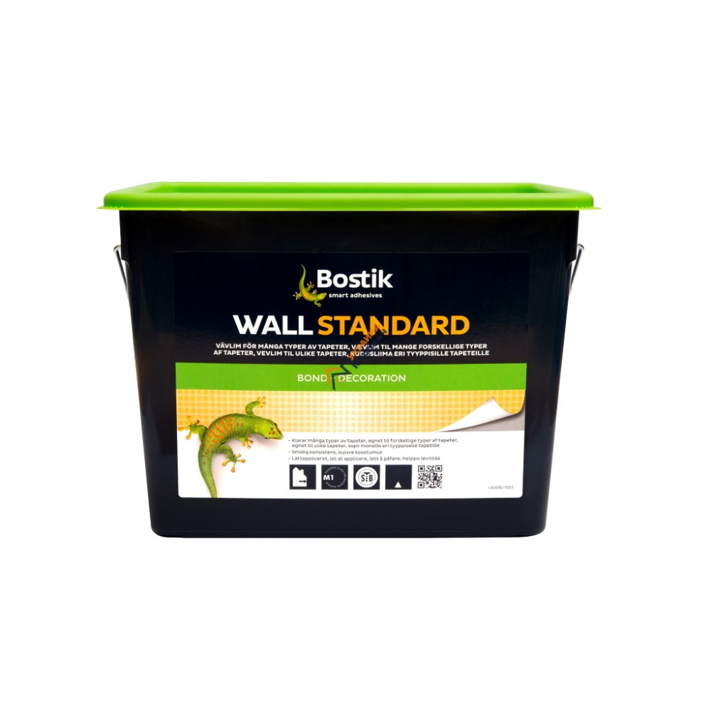 Клей для шпалер Bostik Wall Standard (5 кг) - ціна, відгуки, характеристики на будбазі у Києві та Харкові