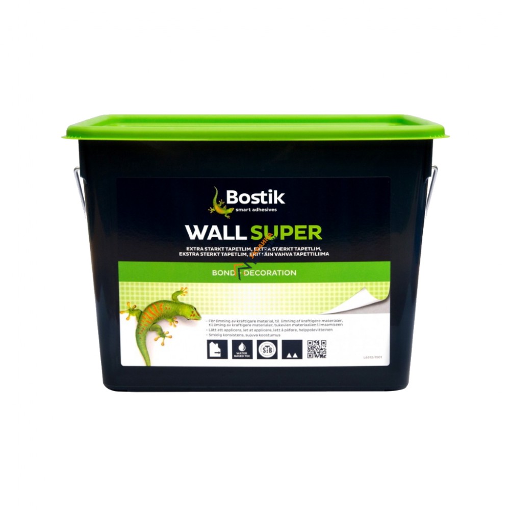 Клей для шпалер Bostik Wall Super (5 кг) - ціна, відгуки, характеристики на будбазі у Києві та Харкові