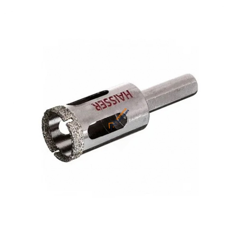 Коронка алмазная по керамограниту Haisser (20 мм) - цена, отзывы, характеристики на стройбазе в Киеве и Харькове