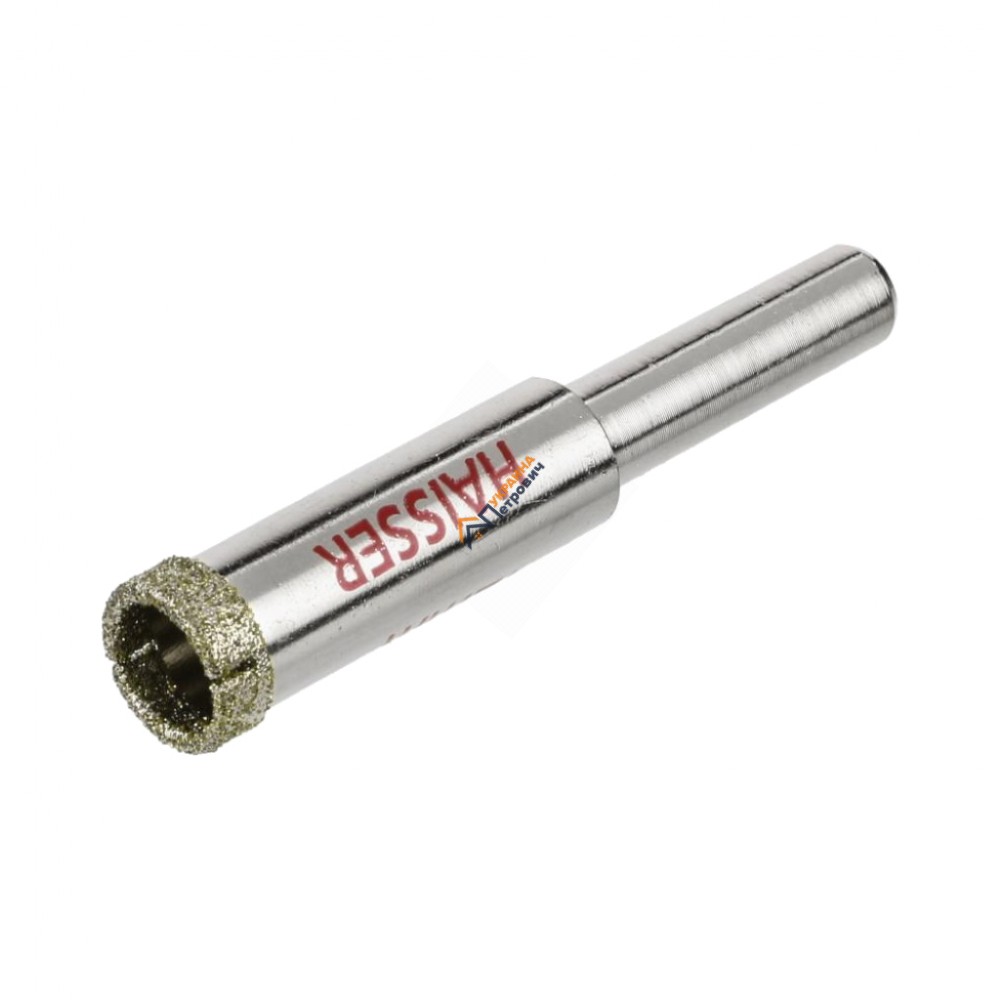 Алмазна коронка по керамограниту Haisser (12 мм) - ціна, відгуки, характеристики на будбазі у Києві та Харкові
