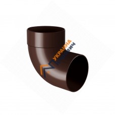 Отвод трубы одномуфтовый RainWay 90 87°
