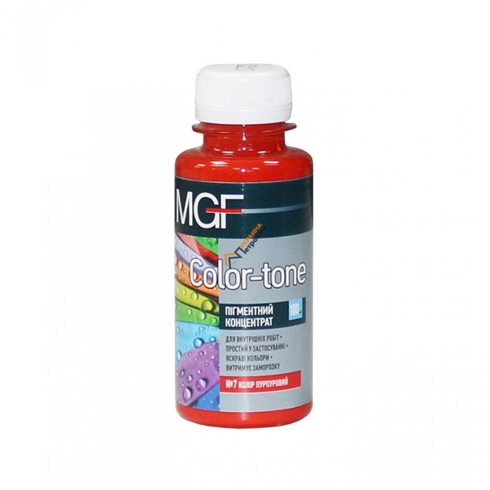 Пигментный концентрат MGF Color-tone №7 (100 мл) - цена, отзывы, характеристики на стройбазе в Киеве и Харькове