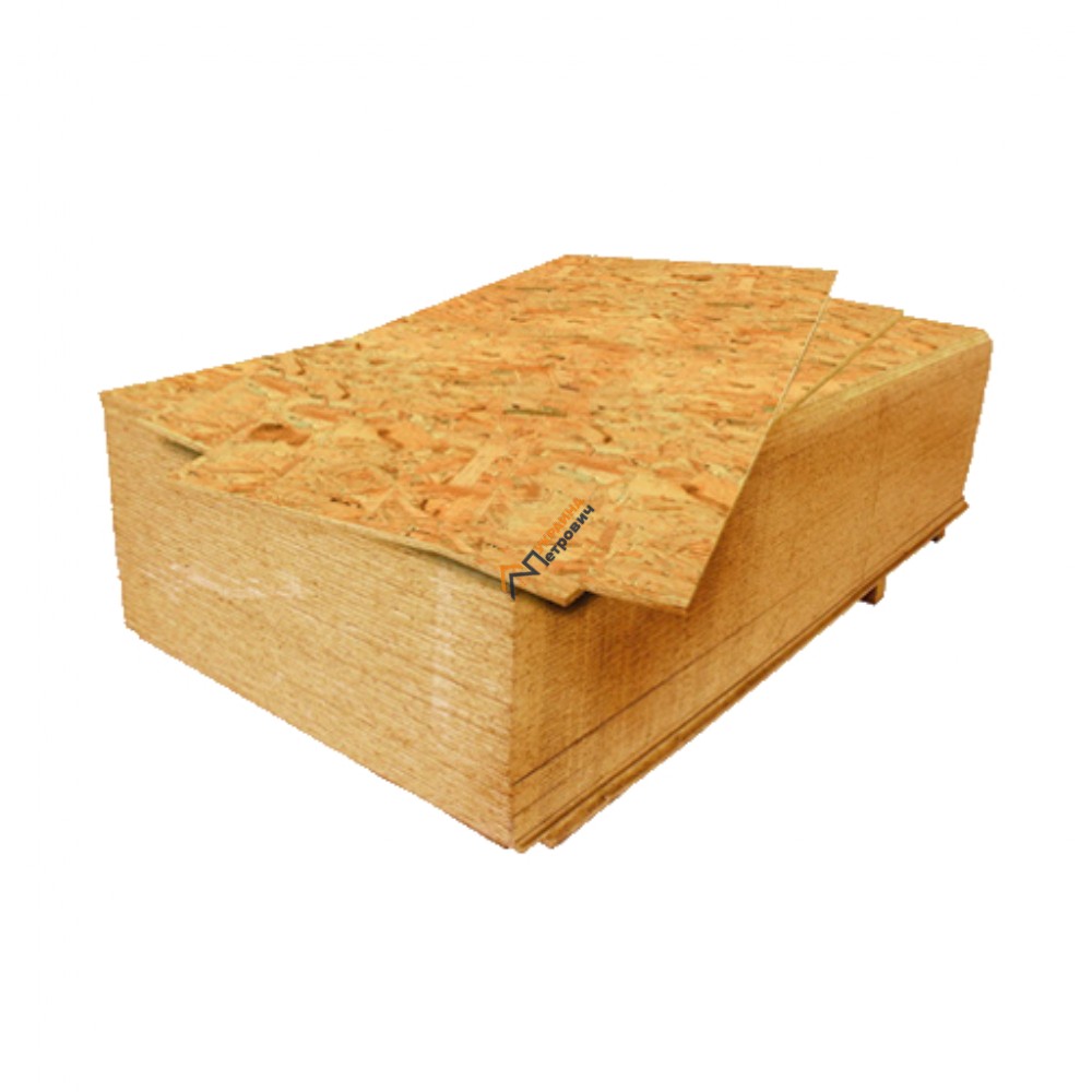 Плита ОСБ (OSB) (15 мм) - ціна, відгуки, характеристики на будбазі у Києві та Харкові