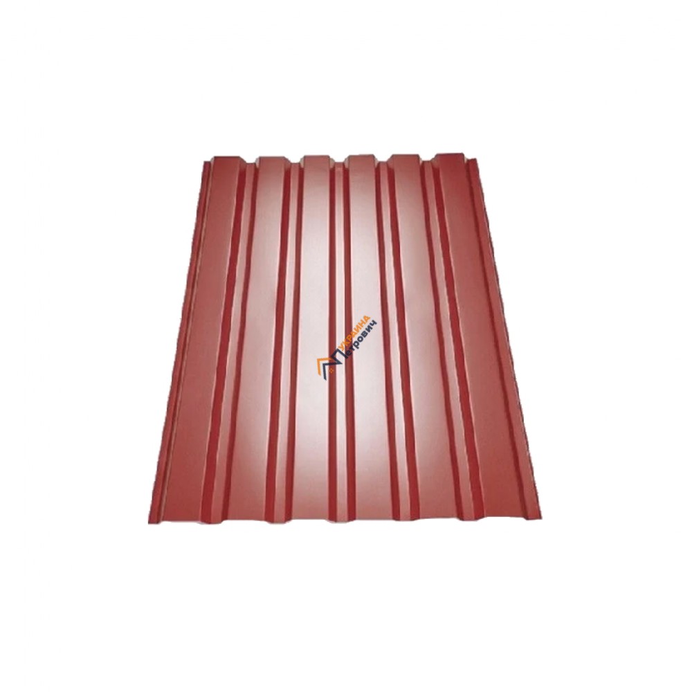 Профнастил ПС-10 Красный - цена, отзывы, характеристики на стройбазе в Киеве и Харькове