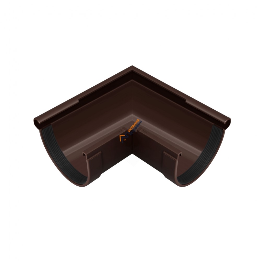 Кут жолоба зовнішній 90 ° RainWay 90 - ціна, відгуки, характеристики на будбазі у Києві та Харкові