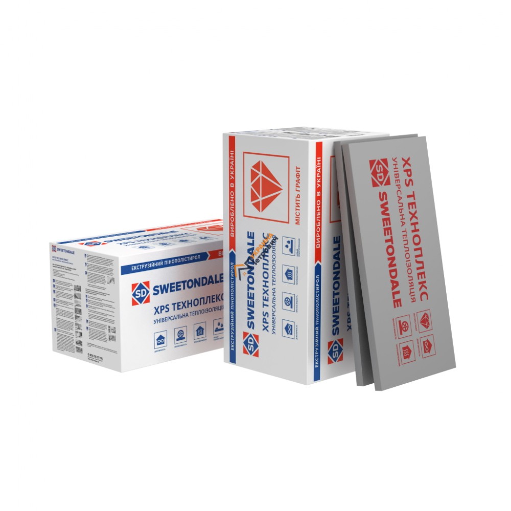 Екструдований пінополістирол Sweetondale (Техноніколь) Техноплекс (40 мм) - ціна, відгуки, характеристики на будбазі у Києві та Харкові