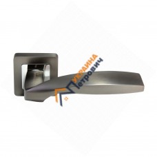 Купить Ручка дверная Morelli MH-45 GR/CP (графит/хром) Ручка дверная Morelli MH-45 GR/CP (графит/хром)
