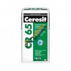 Гидроизоляционная смесь Ceresit CR 65 полимерцементная (25 кг)