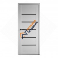 Міжкімнатні двері Альберо Вена Вініл Платіна BLK (800 мм)